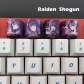 4 in 1 Genshin Impact Replacement Keycaps R4 OEM / Cherry PBT dye-subbed Keycaps Set for Mechanical Gaming Keyboard